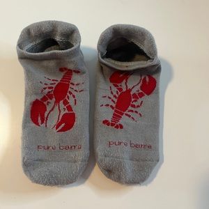 Pure Barre lobster sticky Socks